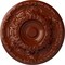 Ekena Millwork Granada Ceiling Medallion (Fits Canopies up to 7 1/8"), Hand-Painted Firebrick, 19"OD x 1 1/2"P CM19GAFIF - alternate 1